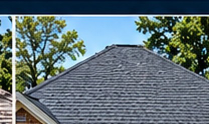 Illustrative shingle roof after replacement
